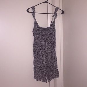 Floral printed sun dress.